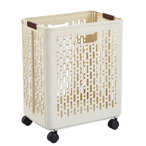 Panier à linge en plastique compact idéal pour optimiser la salle de bain - 2