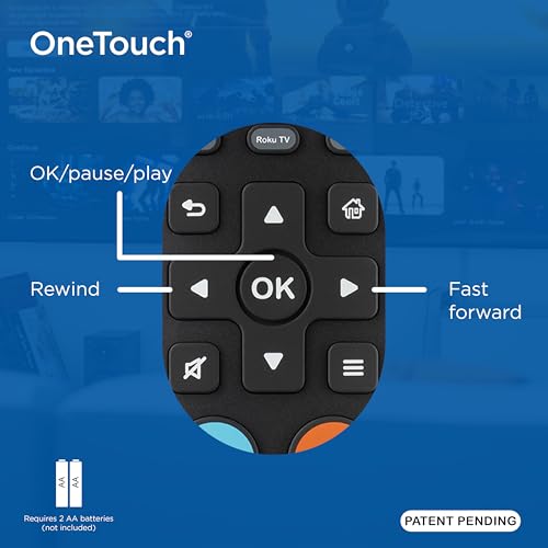 Philips BigEZ OneTouch Big Button Universal TV Remote for Seniors, Easy to Use, Replacement Remote for Samsung, LG, Sony, Vizio, Roku TV, Backlit Buttons, 2 Device, Black, SRP3945B/37 by PHILIPS - Used condition - Image 6