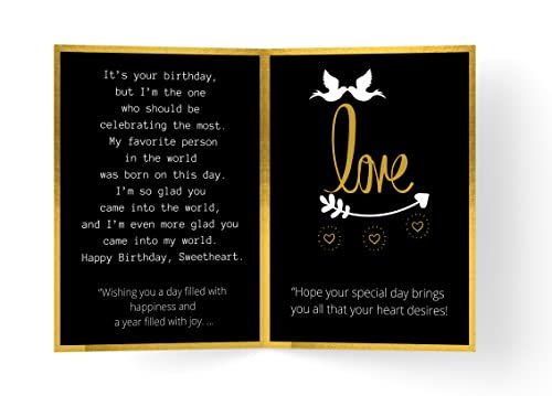 Image of CLUZE Happy Birthday Greeting Card with Dairy Milk Silk Chocolate Combo Birthday Gift for Husband-Wife-Girlfriend-Girls-Friend