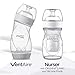 Playtex Baby NATURALATCH Comfort Nipple, Switch from Breastfeeding to Bottle, Most Like Mom Feel, Medium Flow, 2 Count
