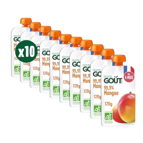 Good goût bébé mangue bio dès 4 mois fabriqué en France 120g