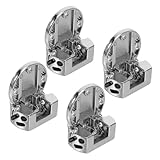 Installation rapide : Ces petites charnières pliantes en alliage de zinc se remplacent aisément, simplifiant l'entretien des portes d'armoires et tiroirs tout en garantissant une adaptation fiable pour divers meubles pliants et tables à rallonge