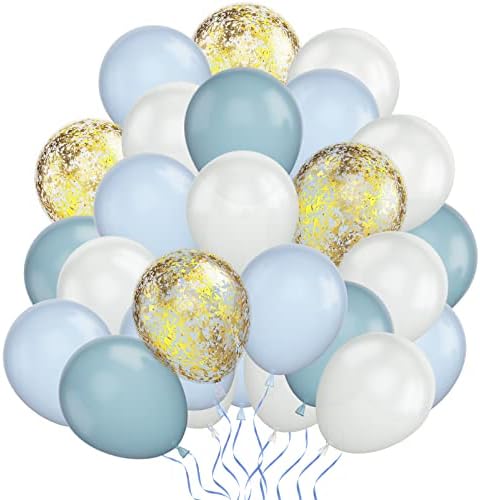 60Pcs Green Gold Balloons Set, 12 Inch Dark Green Metallic Gold Helium Balloons Black Latex Balloons Birthday Balloons For Kids Birthday Decoration Party Balloons For Carnival Party Decorations