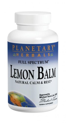 Planetary Herbals Lemon Balm Full Spectrum 500 Mg, 60 Count