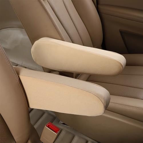tobenbone 2 Pcs Armrest Covers for Cars, Cloth Fabric