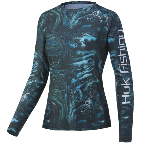 T-Shirt Performance HUK Pursuit : Fini les Coups de Soleil avec cette Chemise Femme