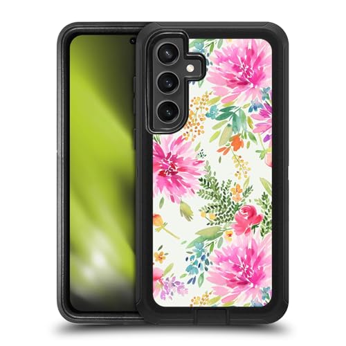 Coque Samsung S24 FE Ninola Dahlias antichoc rigide