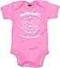 Racker-n-Roll MOTÖRBABY Louder Than Everything - Body para bebé, color rosa rosa 3-6 Meses