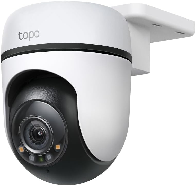 Tapo C51A 2K WLAN Überwachungskamera Außen, 360° Schwenk-/Neige, Vollfarbige Nachtsicht, Personenerkennung, Bewegungsverfolgung, Zwei-Wege-Audio, microSD-Karte bis zu 512 GB