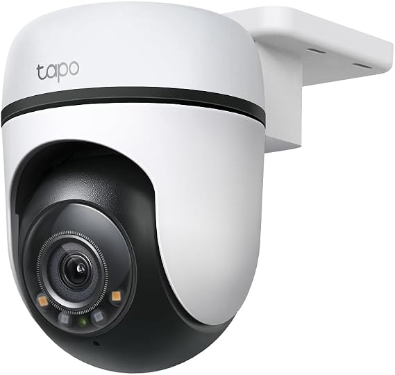Tapo C510W, 2K Dış Mekan Wi-Fi Güvenlik Kamerası, Hareket Tespit/Takibi, 360°, IP65 Su Geçirmez, Renkli Gece Görüşü, Çift Yönlü Ses, Bulut/Yerel Depolama, Sesli ve Işıklı Alarm