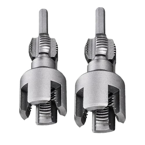 Lnhgh Herramienta Combinada Interna Externa para Rosca de Tubería - Roscadora Eléctrica Integrada para Tubos de PVC | Equipo Versátil de Reparación Doméstica y Mantenimiento Industrial Eficaz