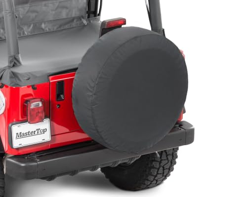 MasterTop Black Diamond Spare Tire Cover