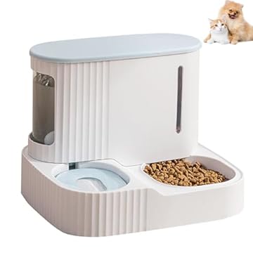 Alimentador Automático Pet, Alimentador Automático Gatos, Comedor Automático Pet, Comedouro Automatico para Gatos, Dispenser Racao Automatico, Bebedouro para Gatos (Verde)