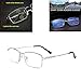 Produktbild German Smart Zoom Lesebrille, Metallrahmen Progressive Lesebrille mit lötfreiem Punkt, Anti-Blaulicht (200, Gold)