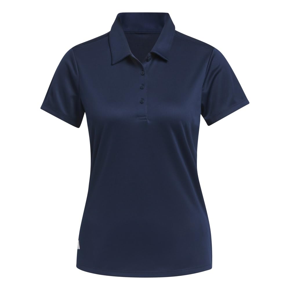 adidas Women's Solid Performance Polo Shirt Golf, Collegiate Navy, M