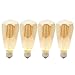 Produktbild 4er-Pack 2W Edison Lampe E27 ST64 Vintage Glühbirne LED Lang Filament Dekoration Birne Ideal für Nostalgie und Retro Beleuchtung 2200K