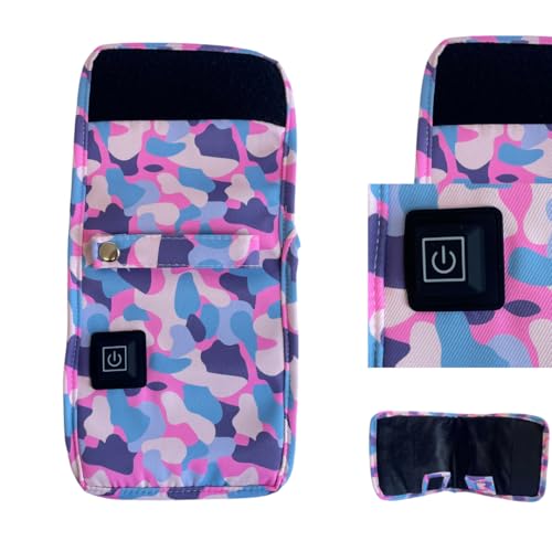 Aquecedor de Mamadeira Temperatura 3 Níveis USB/Carro Portátil (Rosa)