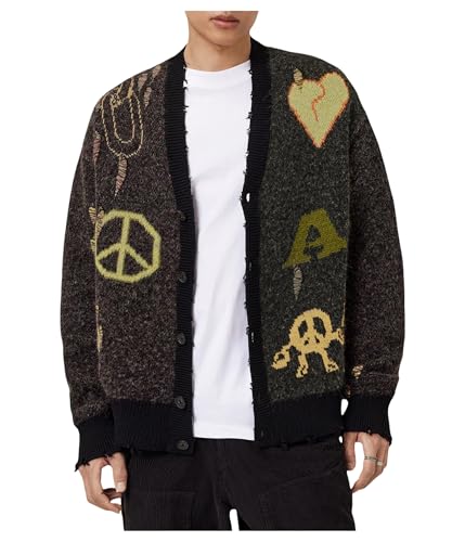 Men's Emotive Cardigan