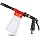 Car Wash Foam Gun, Car Wash Sprayer with Adjustable Foam Dial Foam Nozzle, Foam Cannon Attachs to Any Garden Hose, Durable 5/8" and 3/4" Brass Joint Soap Gun for Home Garden Use