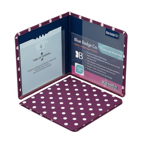 Porte-badge handicapé : étui élégant et durable avec minuteur