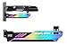 EZDIY-FAB RGB Scheda Grafica RGB GPU Colorato Supporto GPU Supporto Scheda Video,Scheda Video Sag Titolare/Supporto Staffa 5V a 3 Pin Holder Bracket