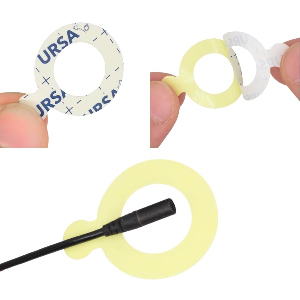 URSA Sticky Zeros: Ultra Thin Lavalier Stickies - Paquete de 90 adhesivos para micrófono de 24 mm con agujero de 14 mm, compatible con la mayoría de micrófonos y soportes Lavalier
