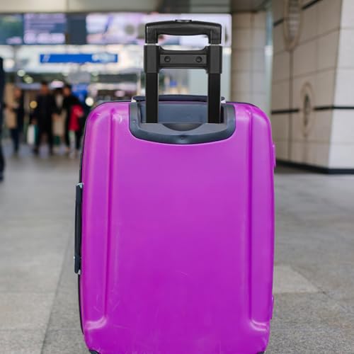 Poignée télescopique de rechange pour valise 17 pouces extensible en aluminium renforcé