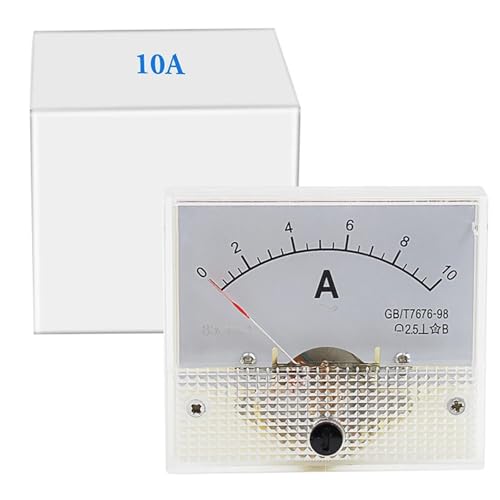 Amperímetros 85C1-A analógicos para corriente continua y medición en 10A 2