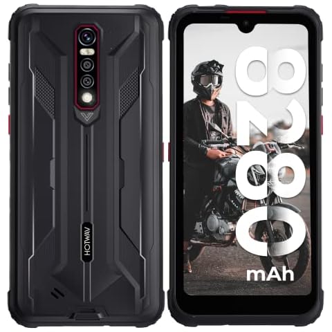 HOTWAV Cyber 8Outdoor Handy ohne Vertrag 4G Robustes Smartphones Dual SIM Cover