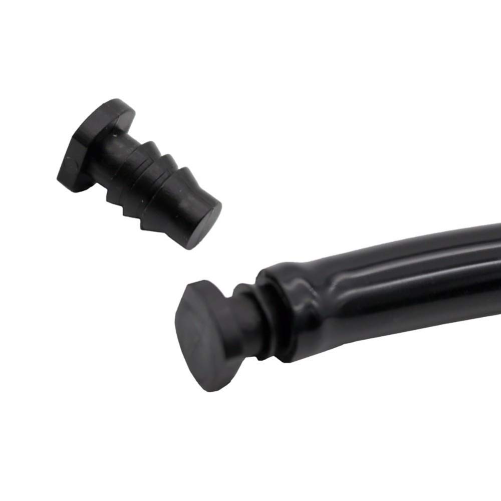 Adaptador de conector de manguera 800 PCS 8mm Manguera de la manguera Tapas de extremo de púas con conector de manguera de jardín Micro Irrigation Tube Fittings Uso de goteo (Diameter : 8mm)