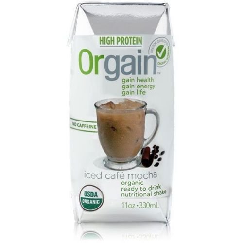 Orgran Iced Cafe Mocha Meal Replacement Nutritional Shake, 11 Ounce -- 12 per case.