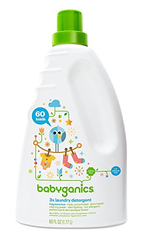 Babyganics Baby Laundry Detergent - Fragrance Free - 60 oz