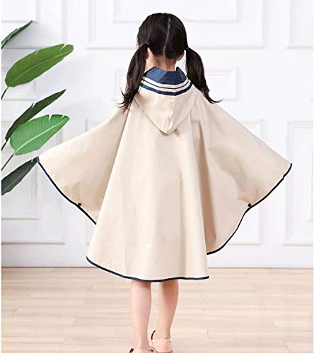 Kids Raincoats for Girls for Waterproof Windproof Rainwear Hat Eaves Design Breathable Comfortable Poncho Raincoat4