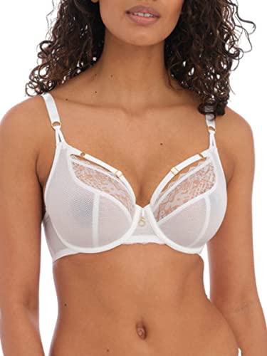 Freya Sutiã feminino Temptress com aro, Branco, 32F