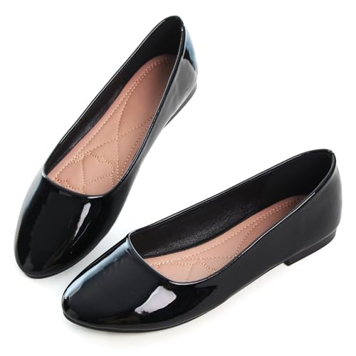 Image of SAILING LU Casual Shoes for Women Dressy Ballet Flats | Comfort Fit, Work Shoes,Casual for Women, Slip-Ons Loafers