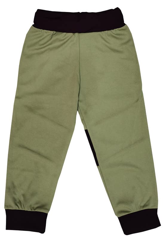 100LUCK Cotton Regular Fit Track Pants, Kids Joggers, Lowers and Pajama for Boys and Girls (Multicolor)
