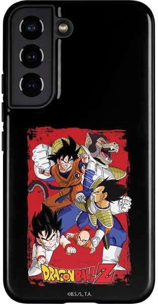Skinit Pro Phone Case Compatible with Galaxy S22 - Officially Licensed Dragon Ball Z Negative Shenron Design