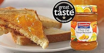 Streamline Reduced Sugar Thick Cut Orange Marmalde (340g