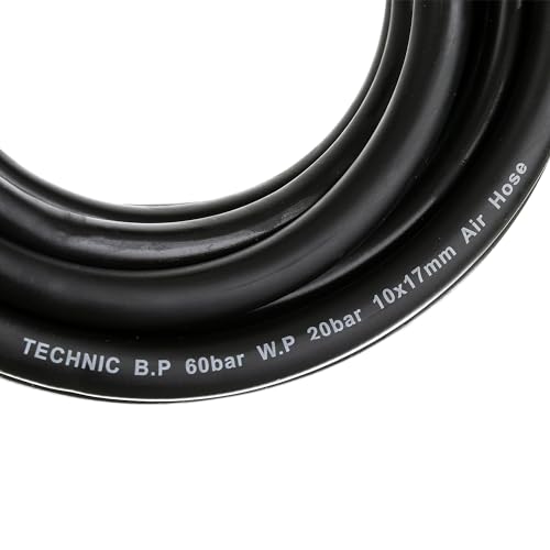TC Technic Profi Schlauch 20m Luftschlauch für Kompressor 10mm Druckluft-Schlauch