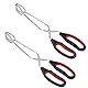 Edelstahl-Scherengreifer Set – Extra-Lang 2er-Pack für Kochen, Backen, Grillen und BBQ, mit Ergonomischen Rutschfesten Griffen