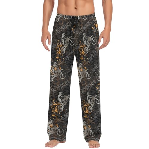 Ollabaky Pajama Pants for Men Pajama Bottoms Sleep Lounge Pj Pants