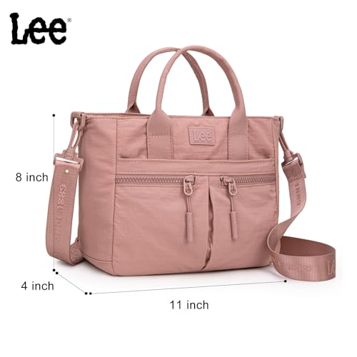 Image of Lee Small Crossbody Bag for Women Nylon Tote Bag with Multiple Pockets