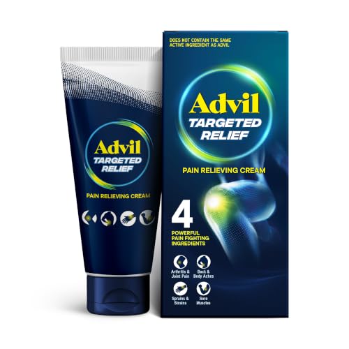 Advil Targeted Relief Pain Relieving Cream, Up to 8 Hours of Powerful Relief of Minor Arthritis...