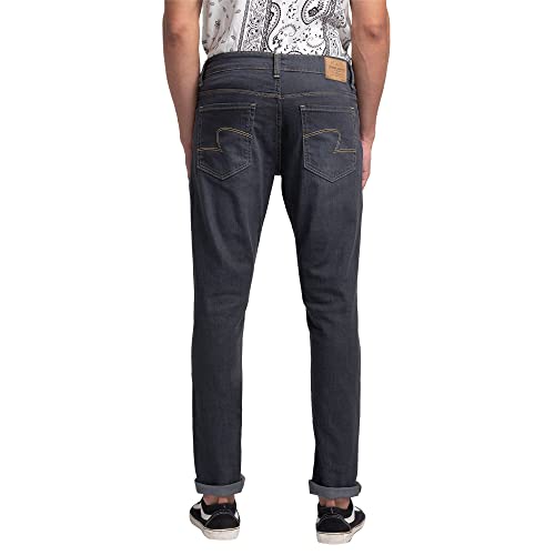 Image of Spykar Men's Slim Fit Low Rise Casual Jeans