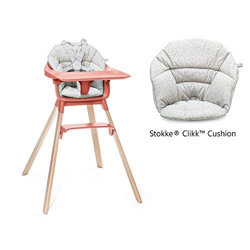 Cadeira Alimentação Clikk Coral Stokke, Stokke, Coral