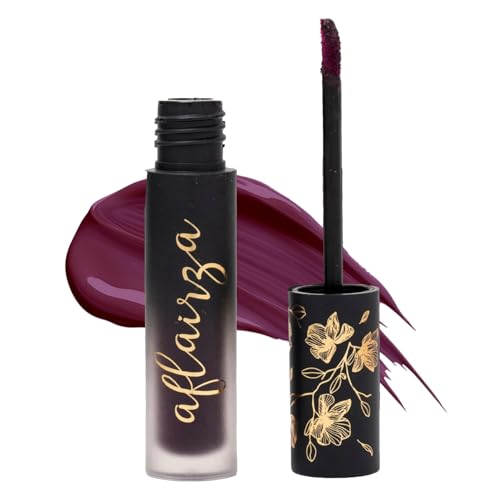 Velvet – Liquid Eyeshadow & Eye Primer in Black Grapes Color – (5ml) for High Pigmentation, Long-Lasting, Waterproof Matte Finish Makeup Look – Best Suitable for Eyeshadow base