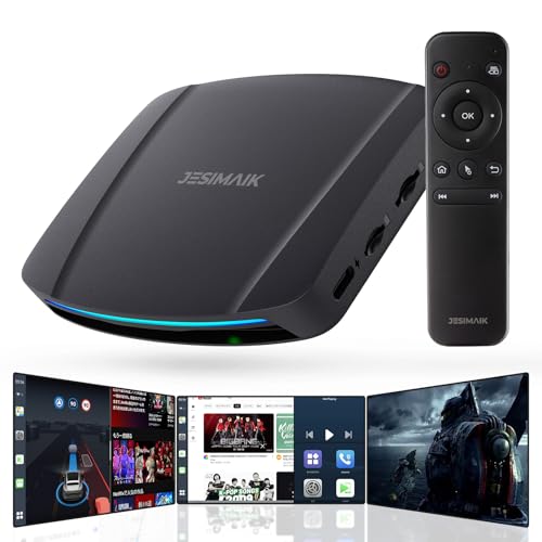 CarPlay AIボックス UHDlite 車内で動画視聴 画面任意分割 Amazon.co.jp: JESIMAIK CarPlay AI Box UHDlite 車内で動画視聴