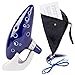 Czemo Ocarina Zelda 12 Agujeros Instrumento Cerámica Alto C + Soporte Blanco + Cuerda + Bolsa + Instrucciones