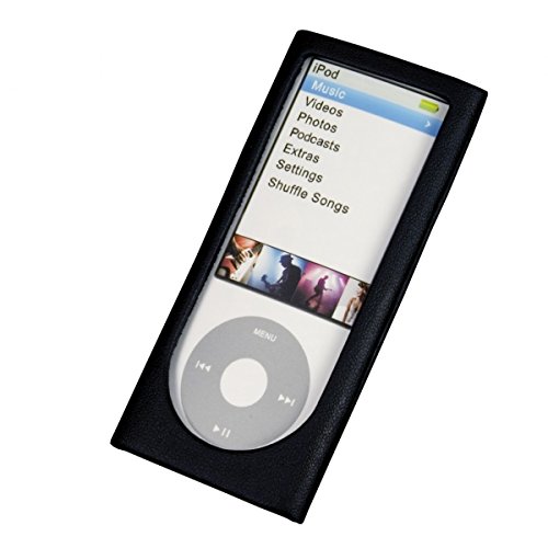 Logic3 Étui en Cuir pour iPod Nano 5G Noir Cover
