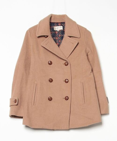 「Simplicite」 ピーコート 38 ブラウン レディース